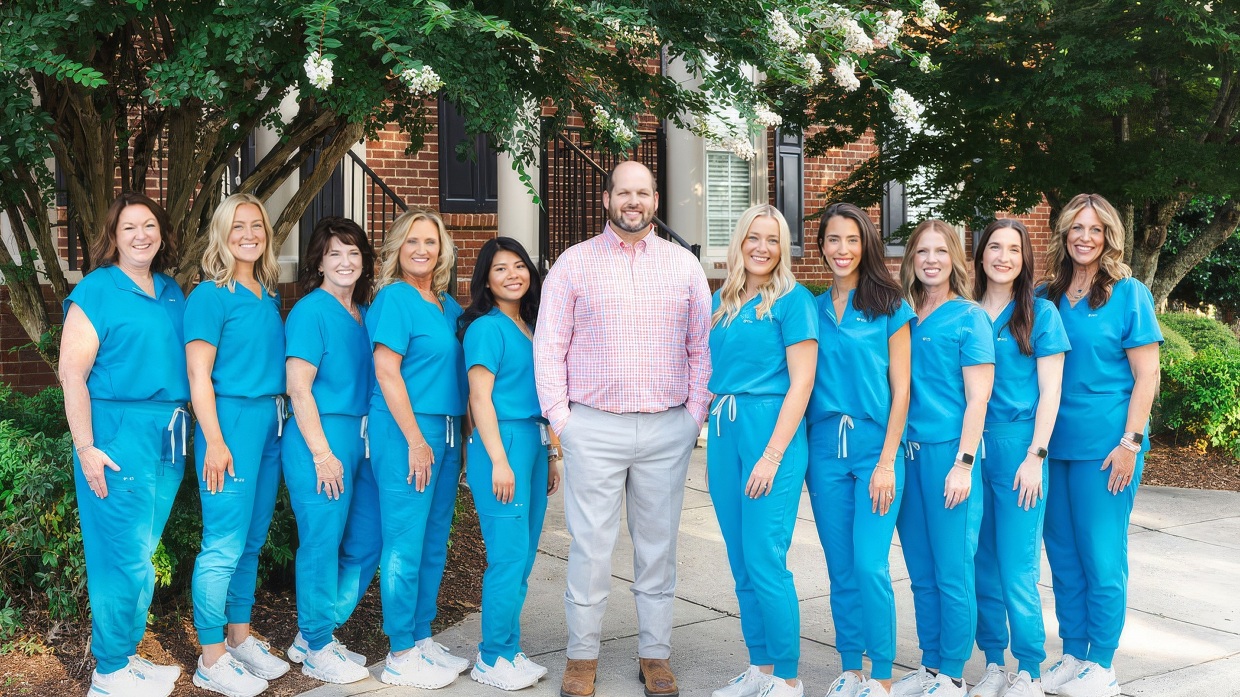 Dr. Gibson and the Gibson Orthodontics team